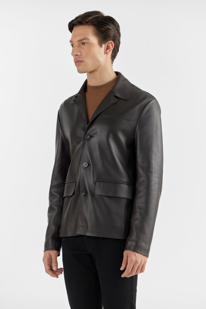 Signature Men'S Leather Jacket