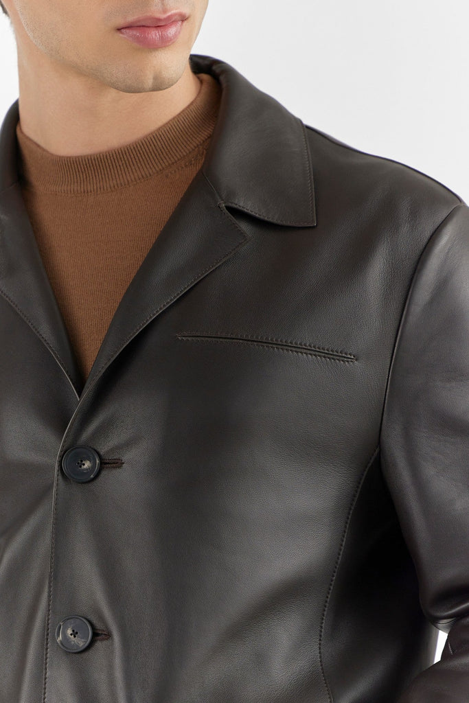 Signature Men'S Leather Jacket