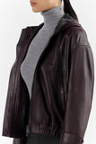 Pd Femme Damen Lederjacke