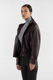 Pd Femme Damen Lederjacke