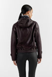 Pd Femme Damen Lederjacke