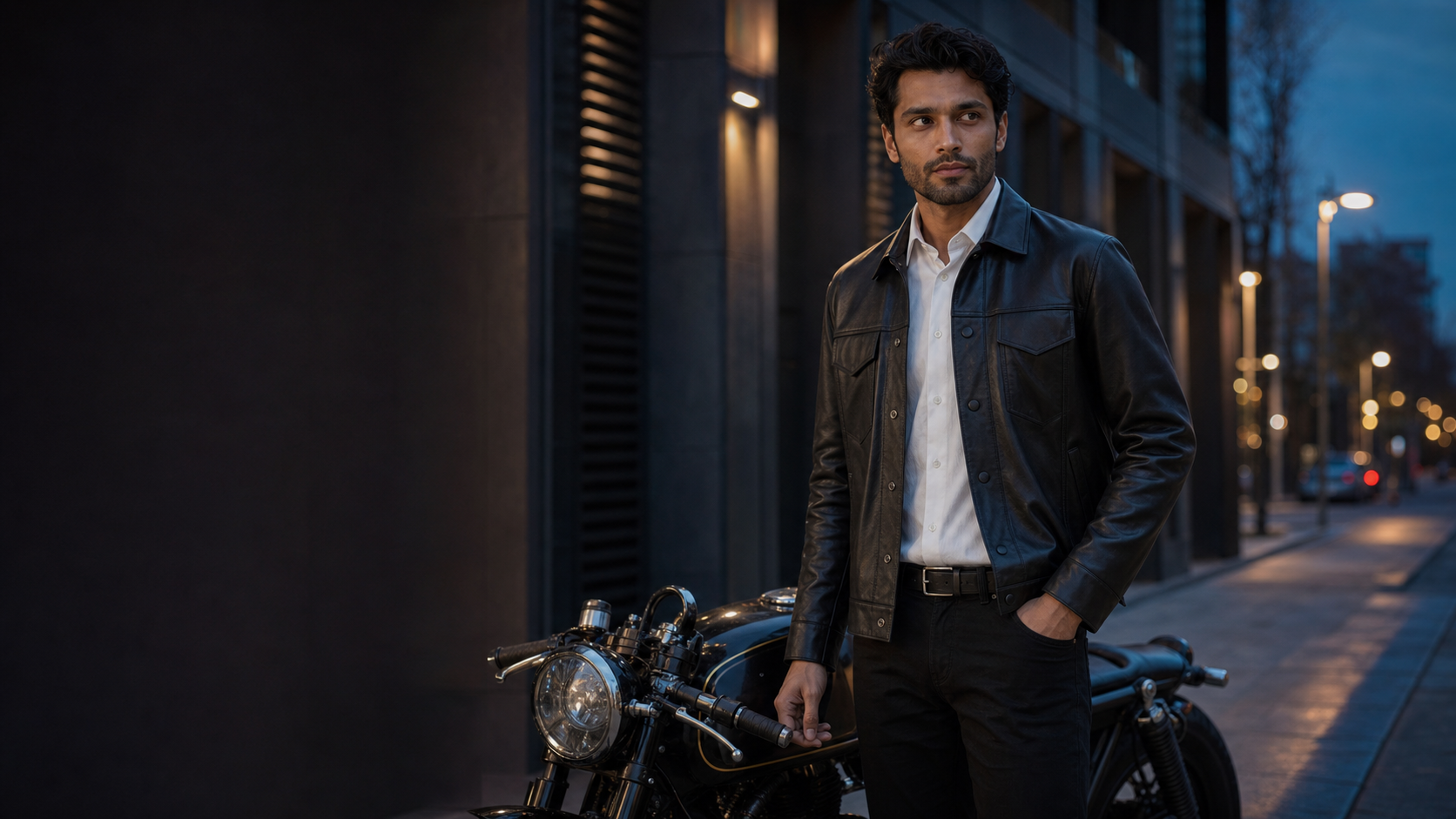 GOAT motorcycle leather jacket edit